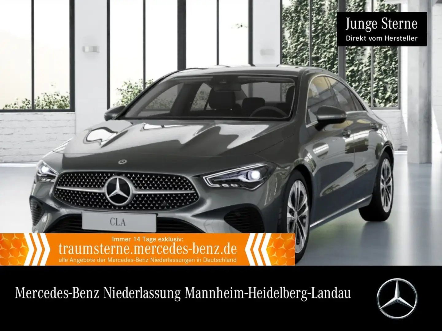 Mercedes-Benz CLA 180 PROGRESSIVE+LED+KAMERA+7G Grau - 1