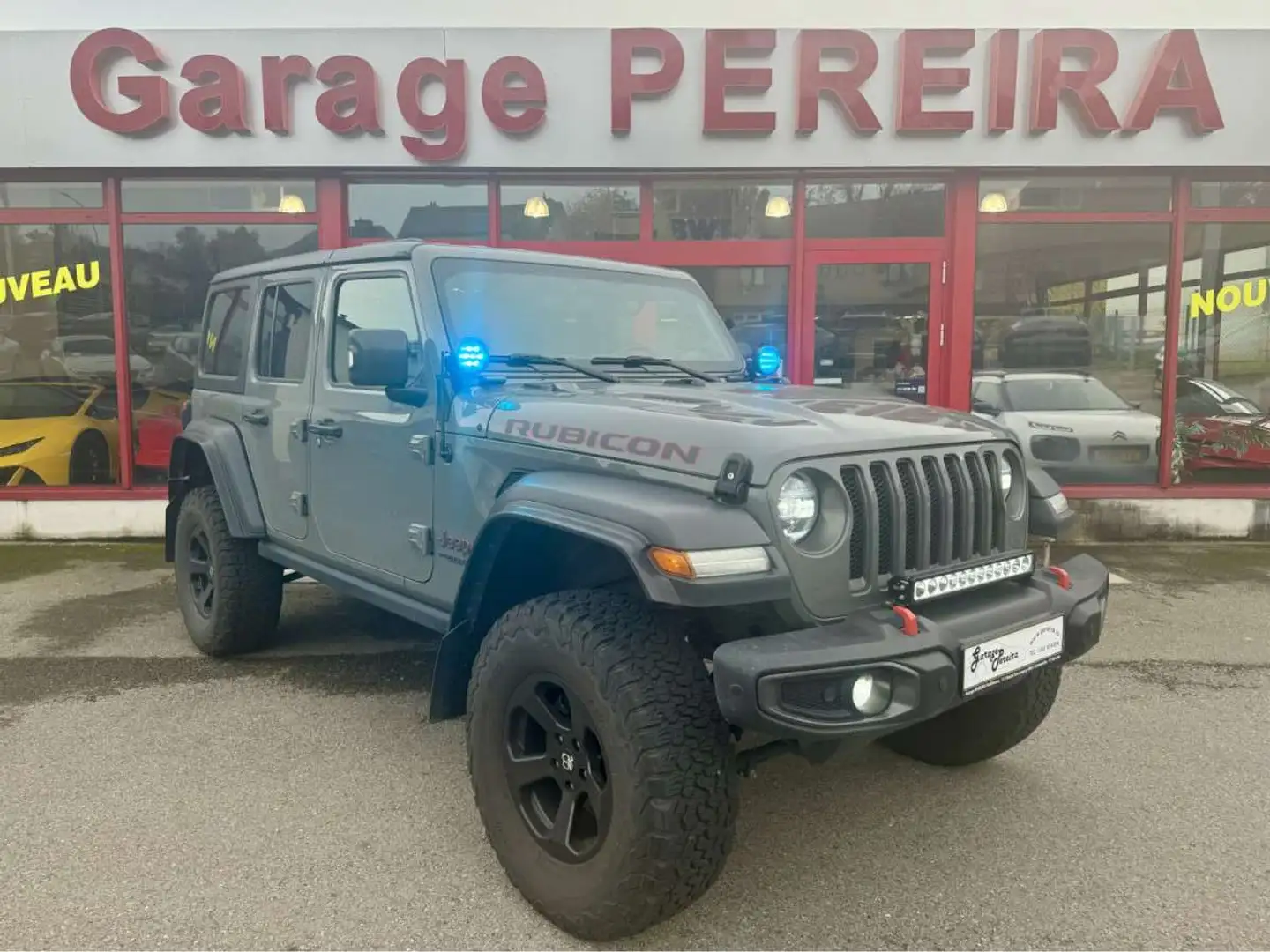 Jeep Wrangler 2.0 T-GDi 272 RUBICON UNLIMITED TRAIL RATED 4X4 CU Gris - 1