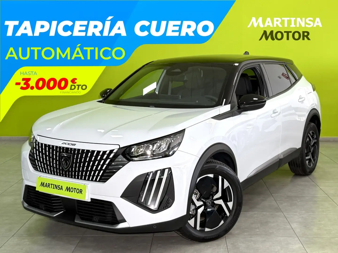 Peugeot 2008 Hybrid Allure eDCS6 145 Blanco - 1