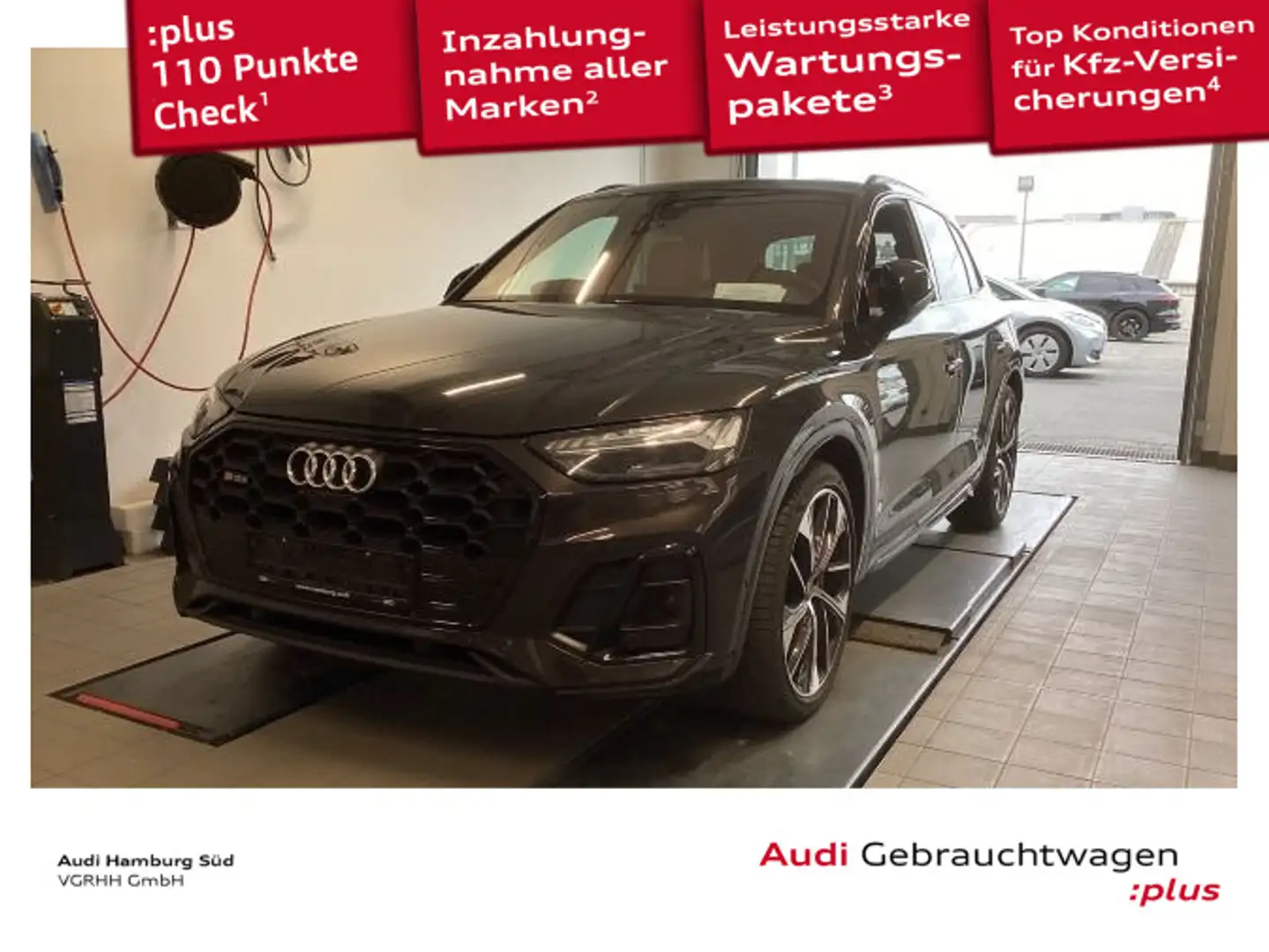 Audi SQ5 TDI qu. S tronic LM21/PANO/B&O/LUFT/ACC/HUD Schwarz - 1