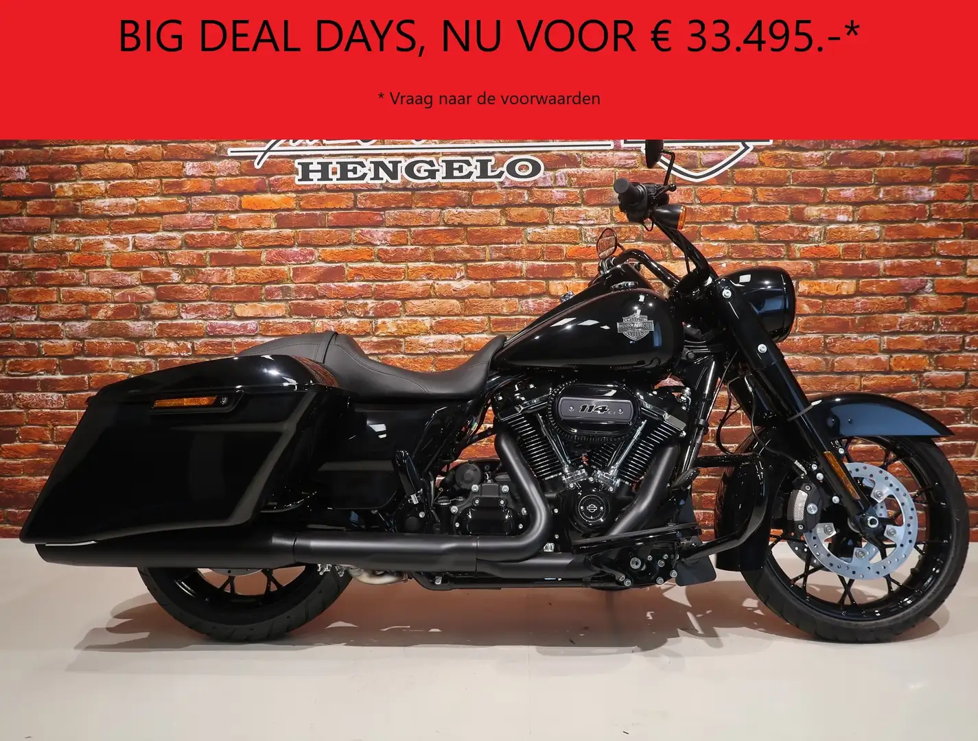 Harley-Davidson Road King FLHRXS Special 114 Noir - 1