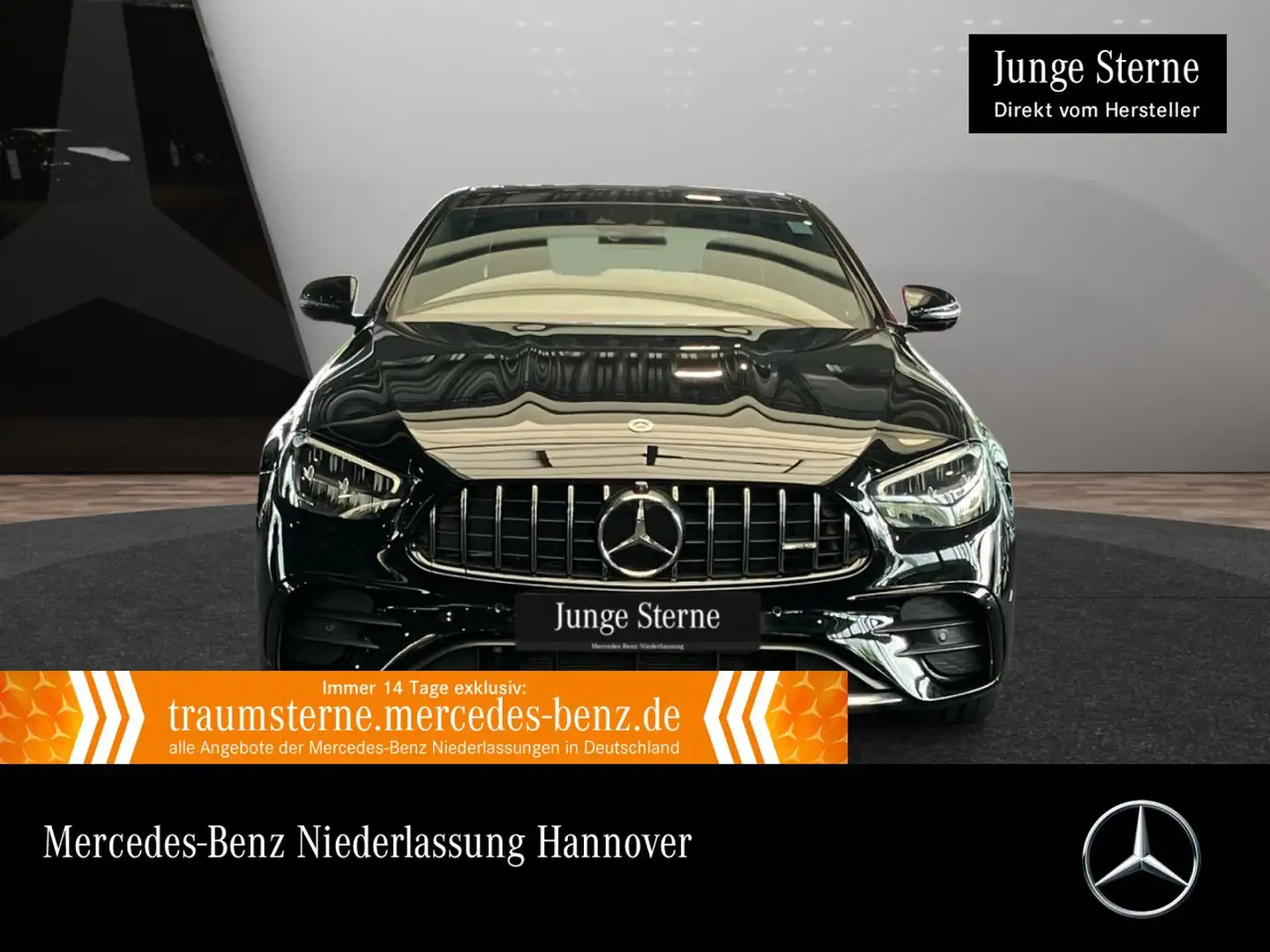 Mercedes-Benz E 53 AMG E 53 4M AMG+360+LED+FAHRASS+19"+9G Zwart - 1