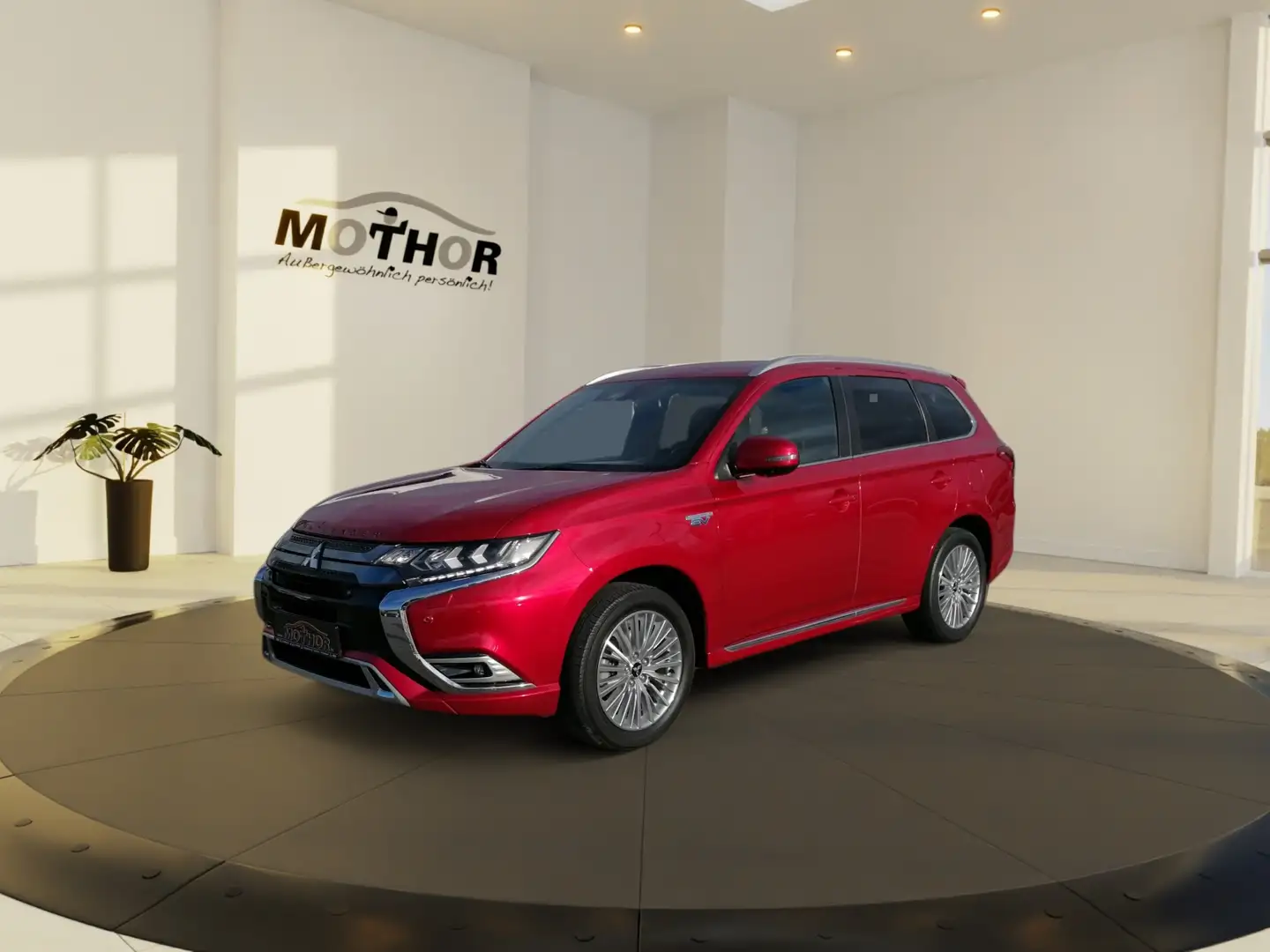 Mitsubishi Outlander Plug-in Hybrid TOP NAVI  Kamera Червоний - 2