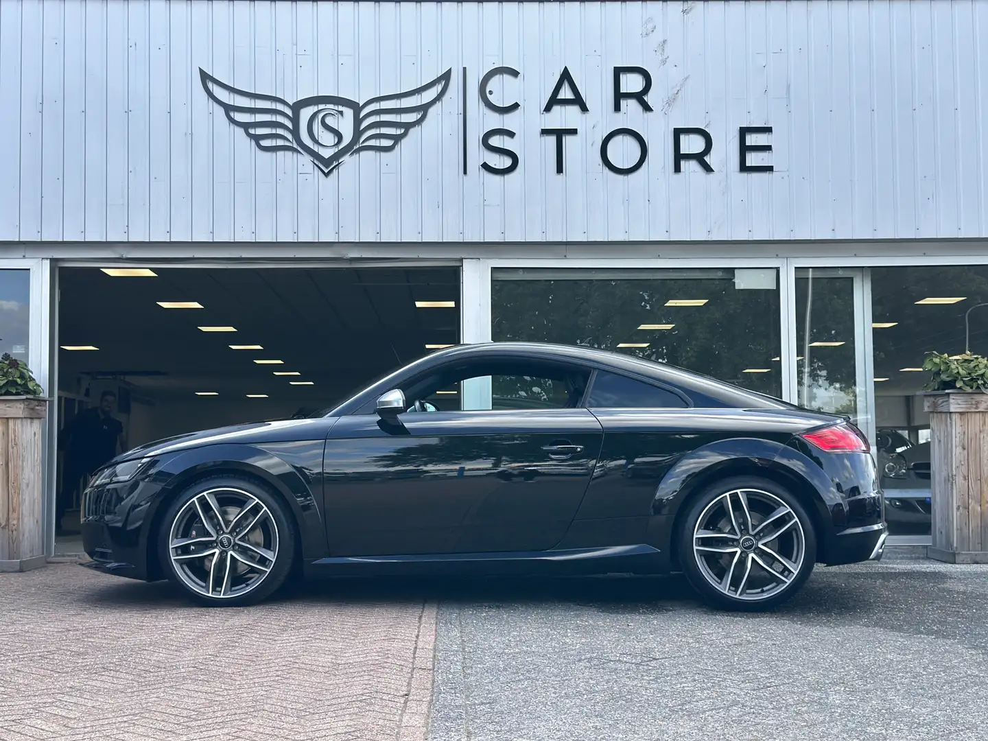 Audi TT 2.0 TFSI TTS quattro Pro Line + |310PK|VIRT. DASH| Zwart - 2
