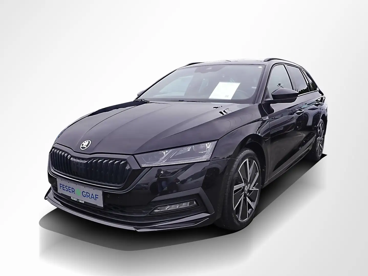 Skoda Octavia Combi Sportline 2.0 TDI DSG LED NAVI SHZ Schwarz - 1