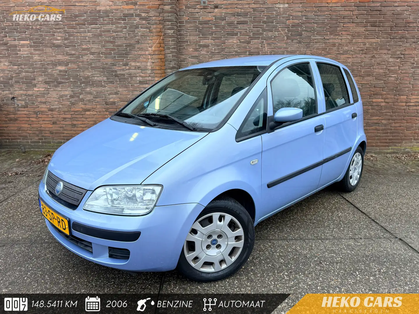 Fiat Idea 1.4-16V Active·Automaat·Airco·Elektr. ramen·Stuurb Azul - 2