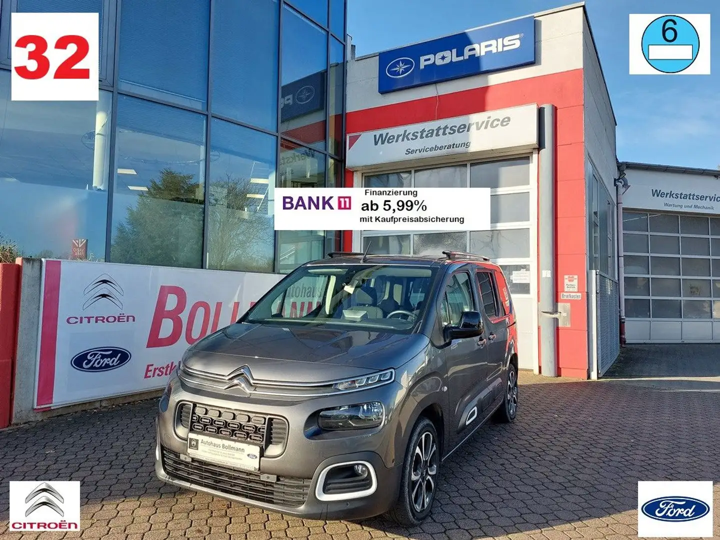 Citroen Berlingo Shine M,Navi,Kamera,Standheizung Gris - 1