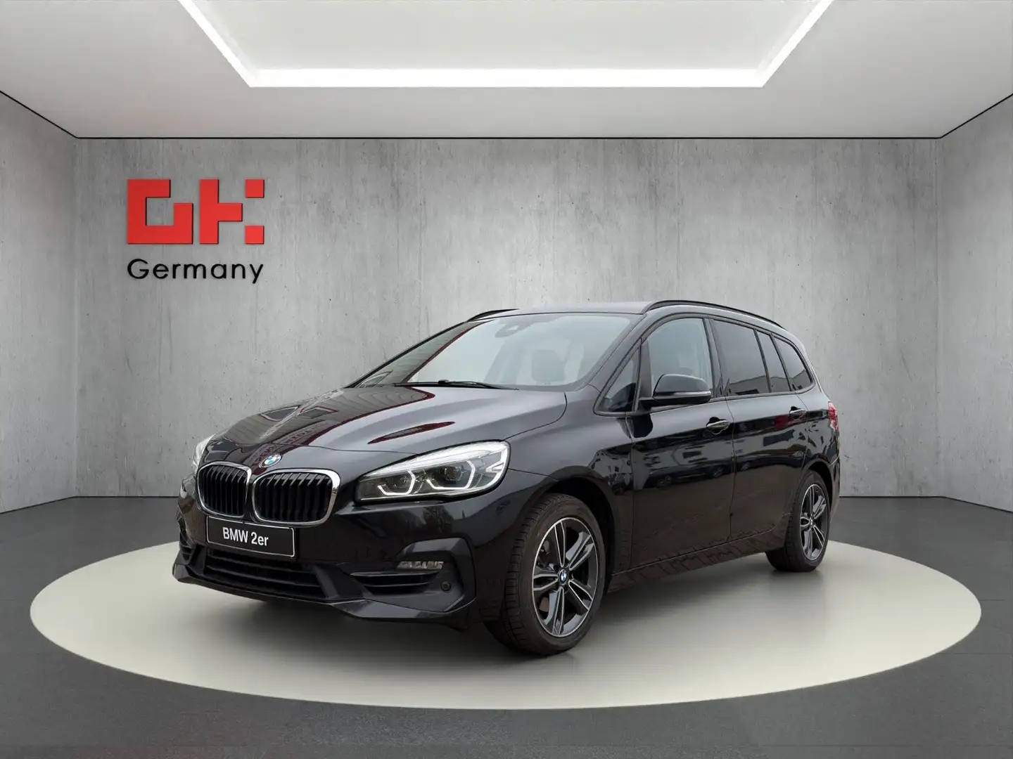BMW 216 Sportline Navi T-Leder Kam LED Noir - 1