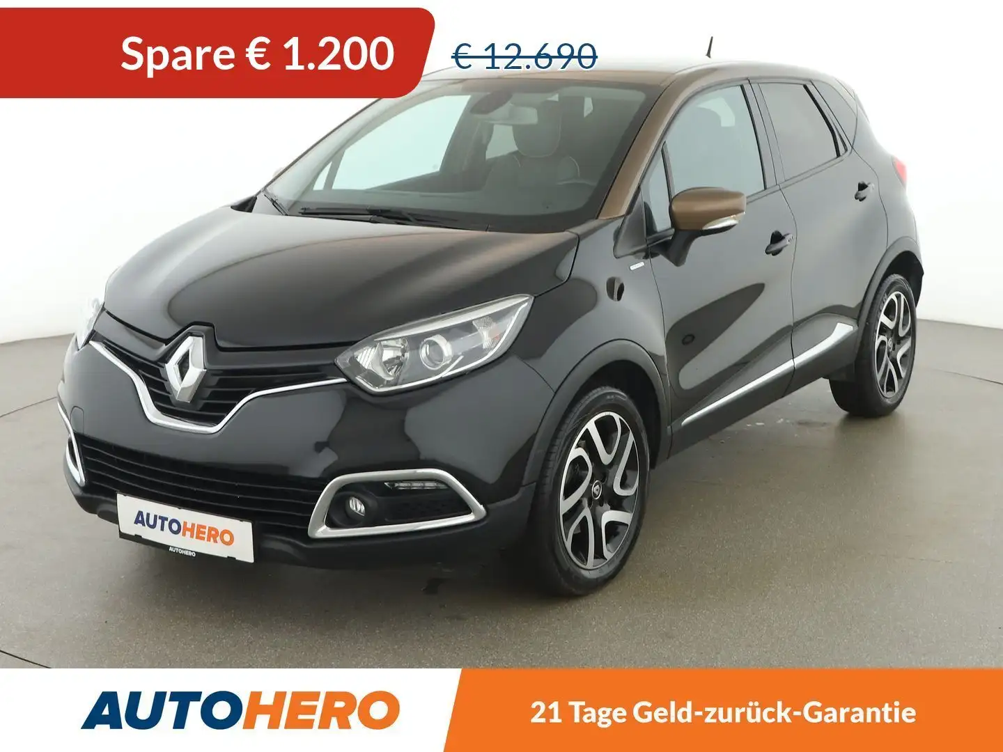 Renault Captur 1.5 dCi Energy Hypnotic Schwarz - 1
