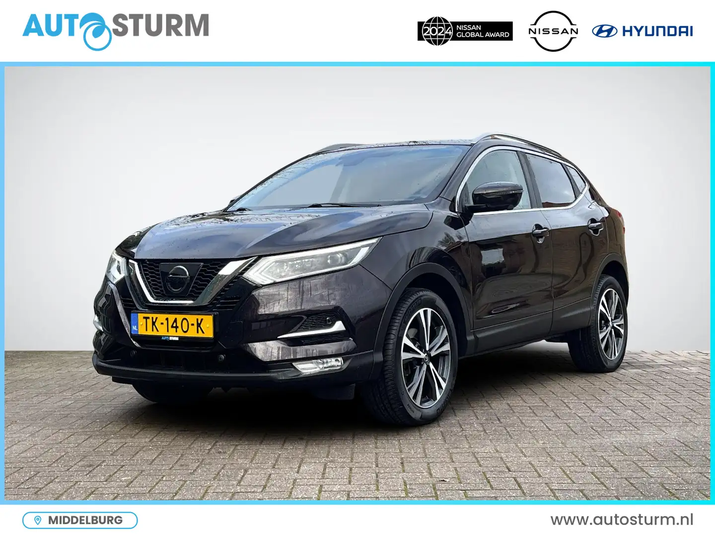 Nissan Qashqai 1.2 N-Connecta Design Pack | Trekhaak | LED Koplam Mauve - 1