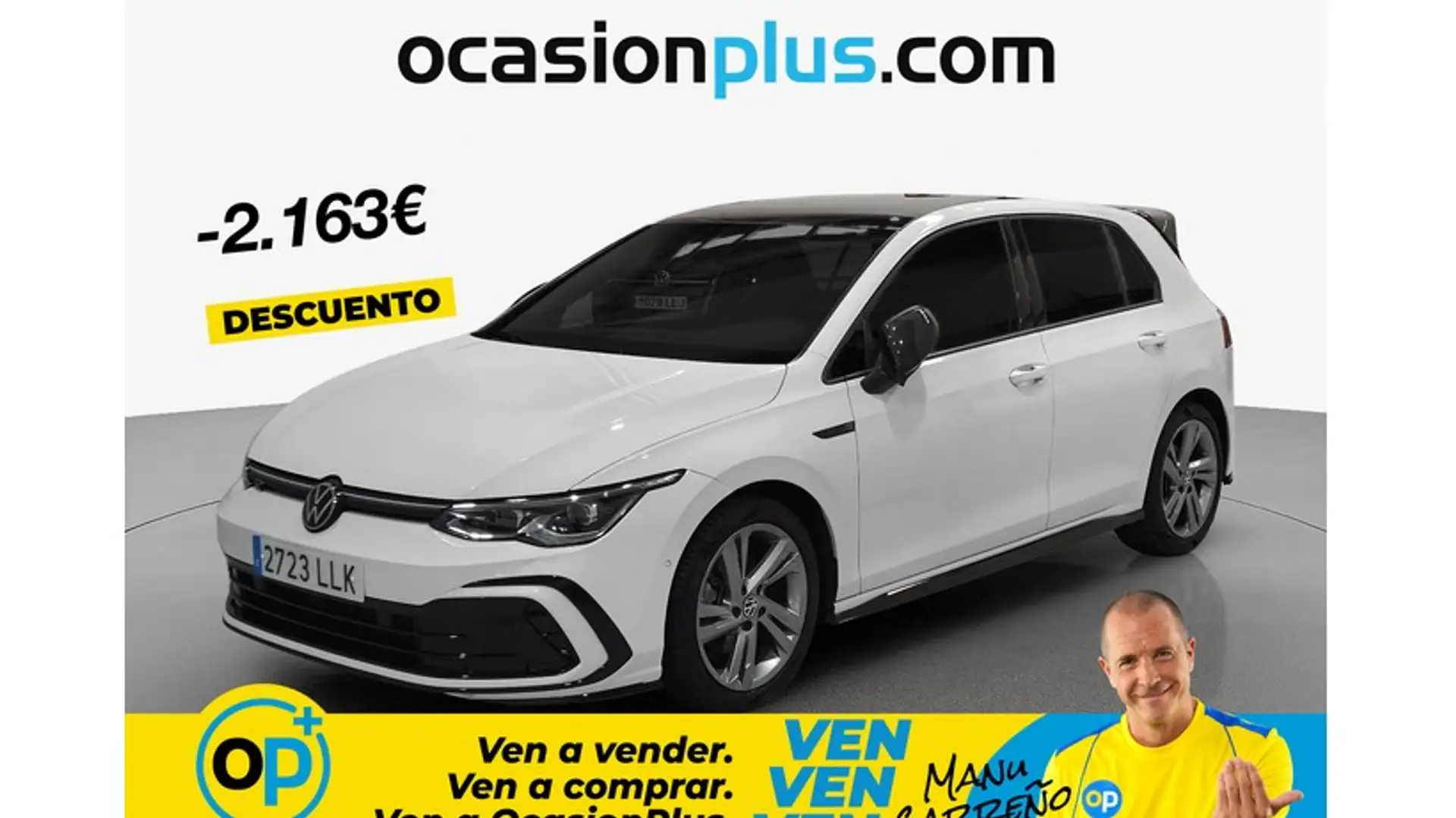 Volkswagen Golf 1.5 eTSI R-Line DSG 110kW Blanco - 1