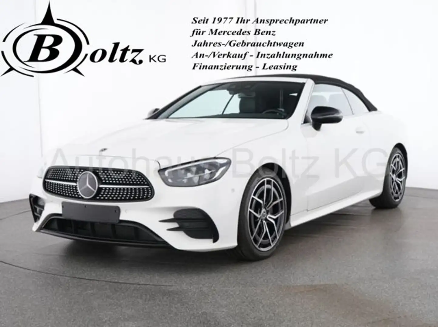 Mercedes-Benz E 200 AMG ENp 75000 Night Distronic Komf. P. Kam. Weiß - 1