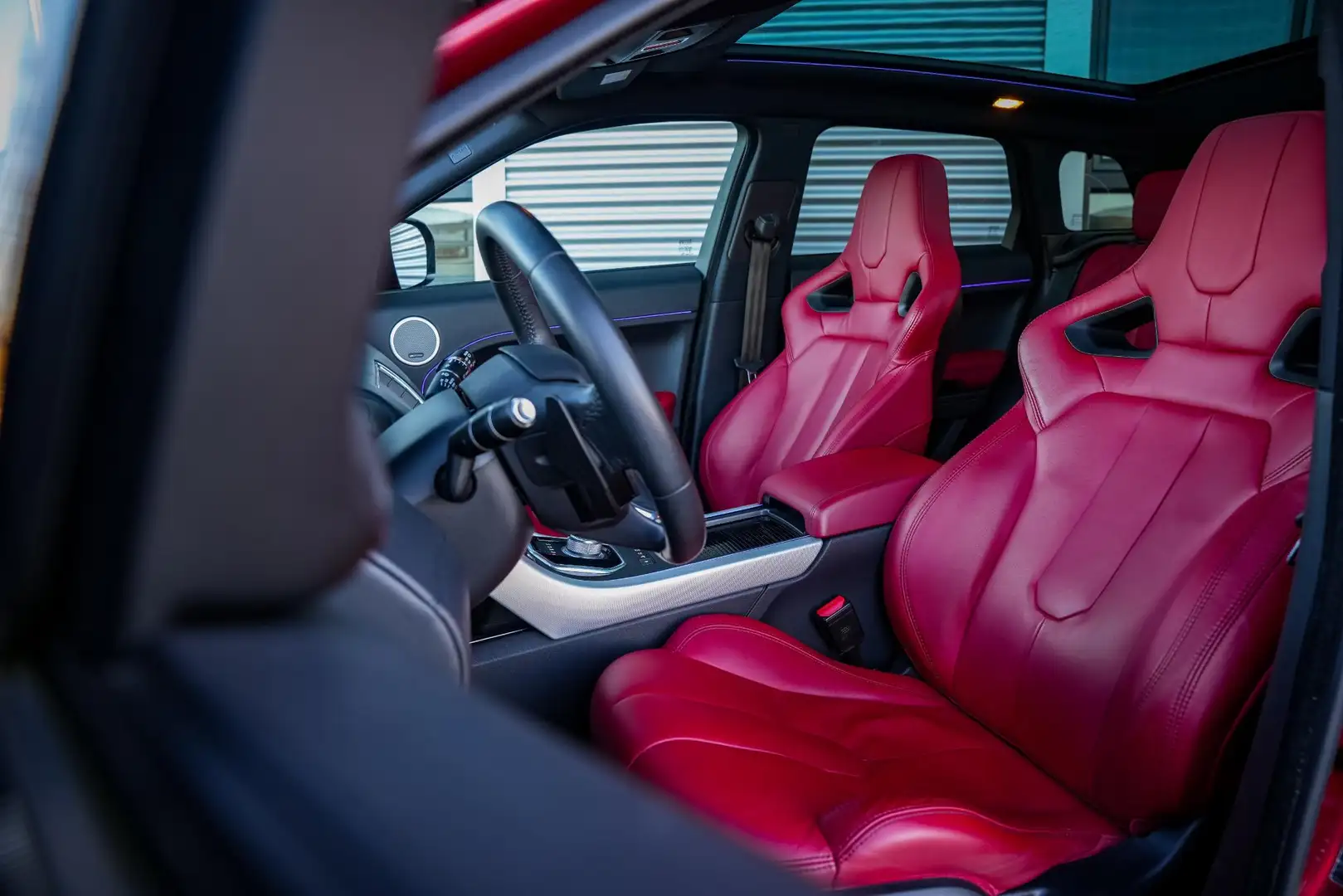 Land Rover Range Rover Evoque 2.0 Si 4WD Dynamic Panodak Ambient Schaalstoelen M Rot - 2