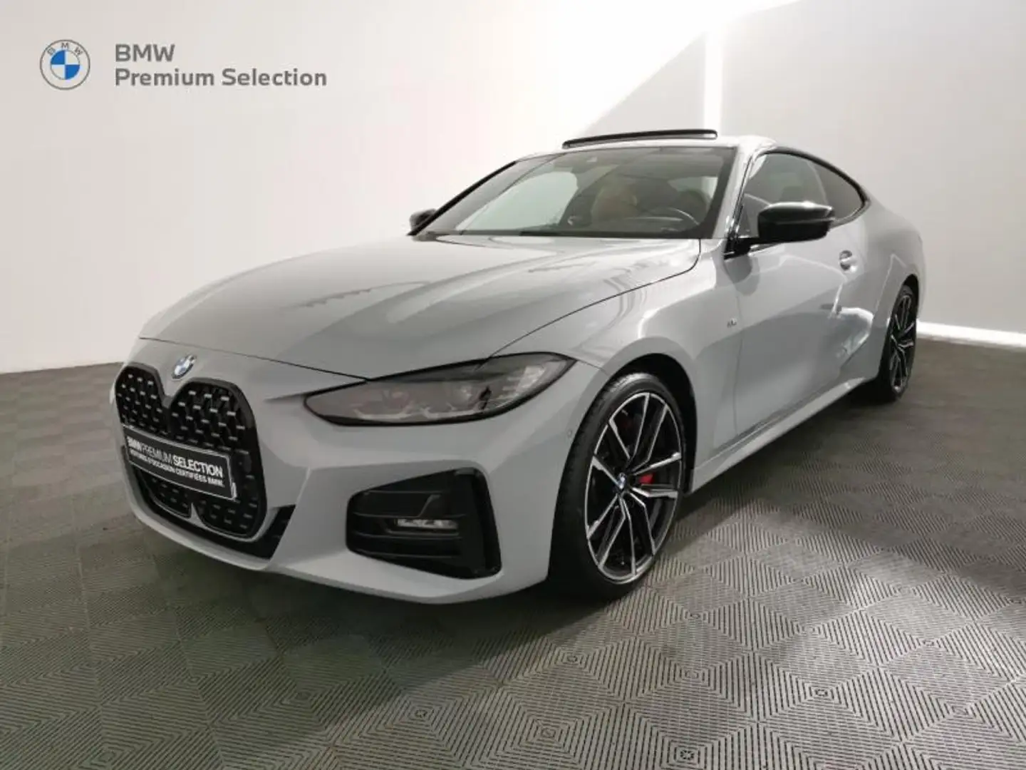 BMW 420 420dA xDrive 190ch M Sport Gris - 1