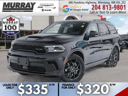 Black 2026 Dodge Durango GT HEMI Premium AWD SUV / Crossover All-Wheel Drive Automatic