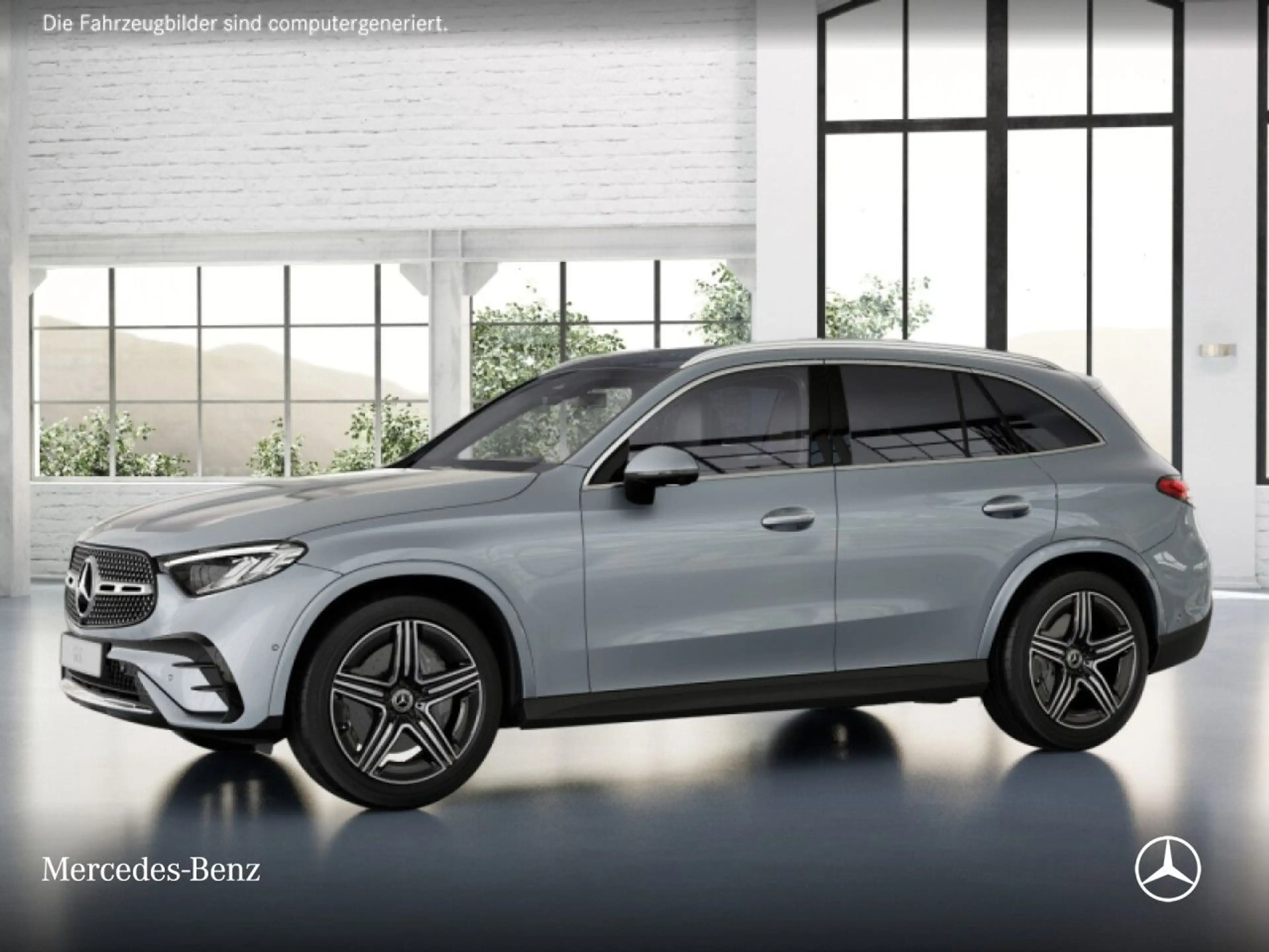 Mercedes-Benz GLC 200 4M AMG+PANO+360+AHK+LED+TOTW+KEYLESS+9G — photo 3