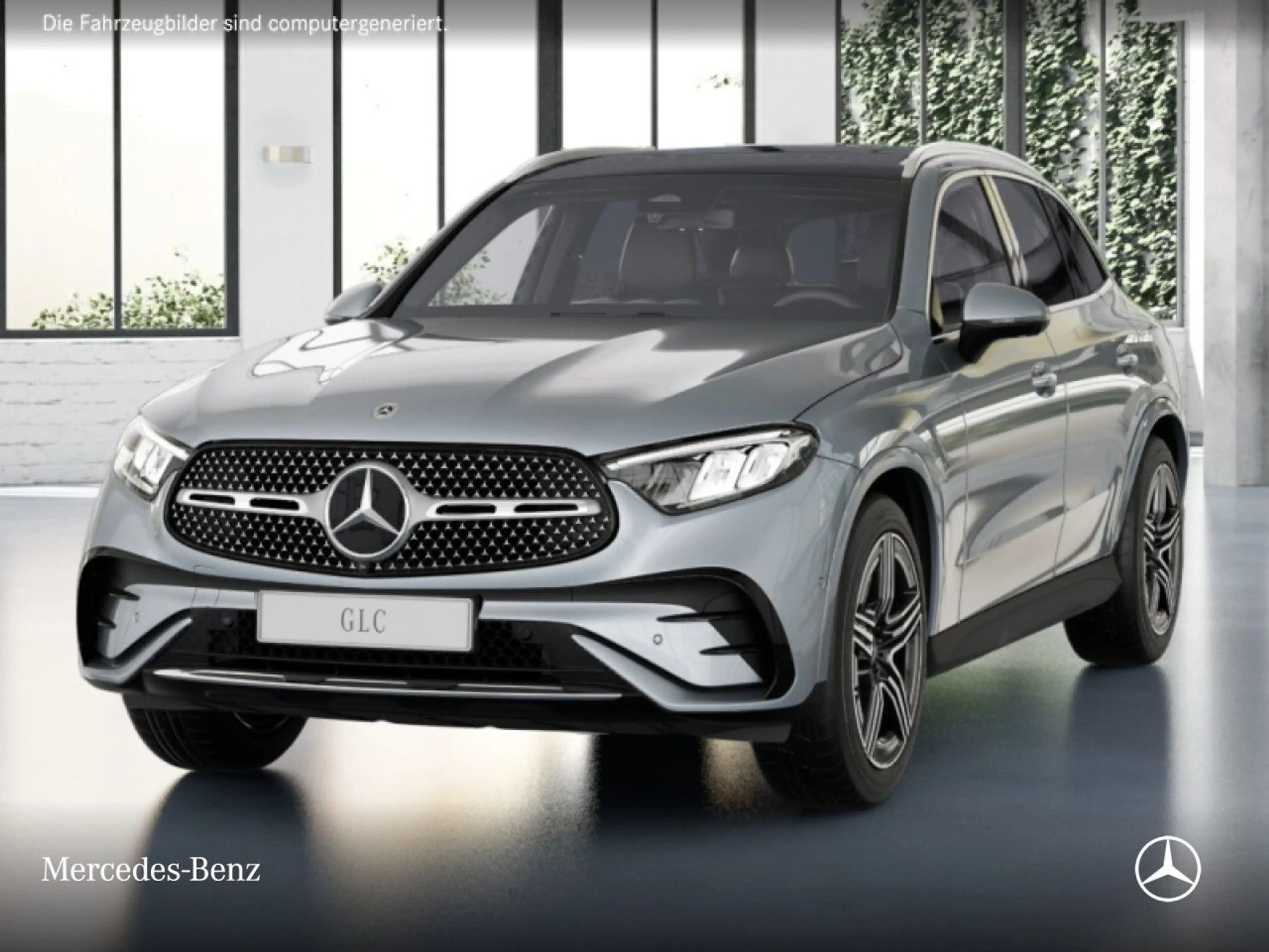Mercedes-Benz GLC 200 4M AMG+PANO+360+AHK+LED+TOTW+KEYLESS+9G — photo 2