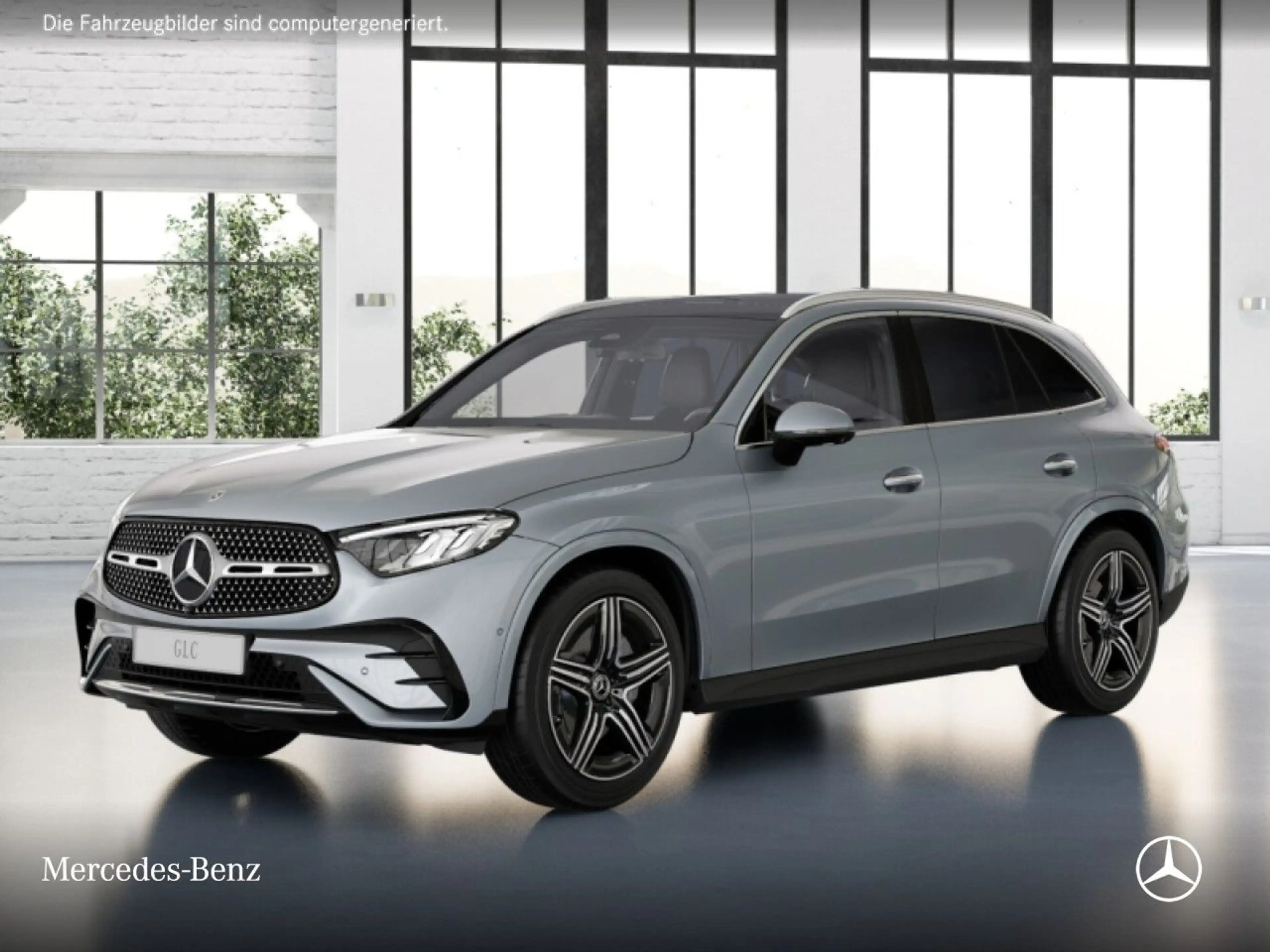 Mercedes-Benz GLC 200 4M AMG+PANO+360+AHK+LED+TOTW+KEYLESS+9G — photo 13