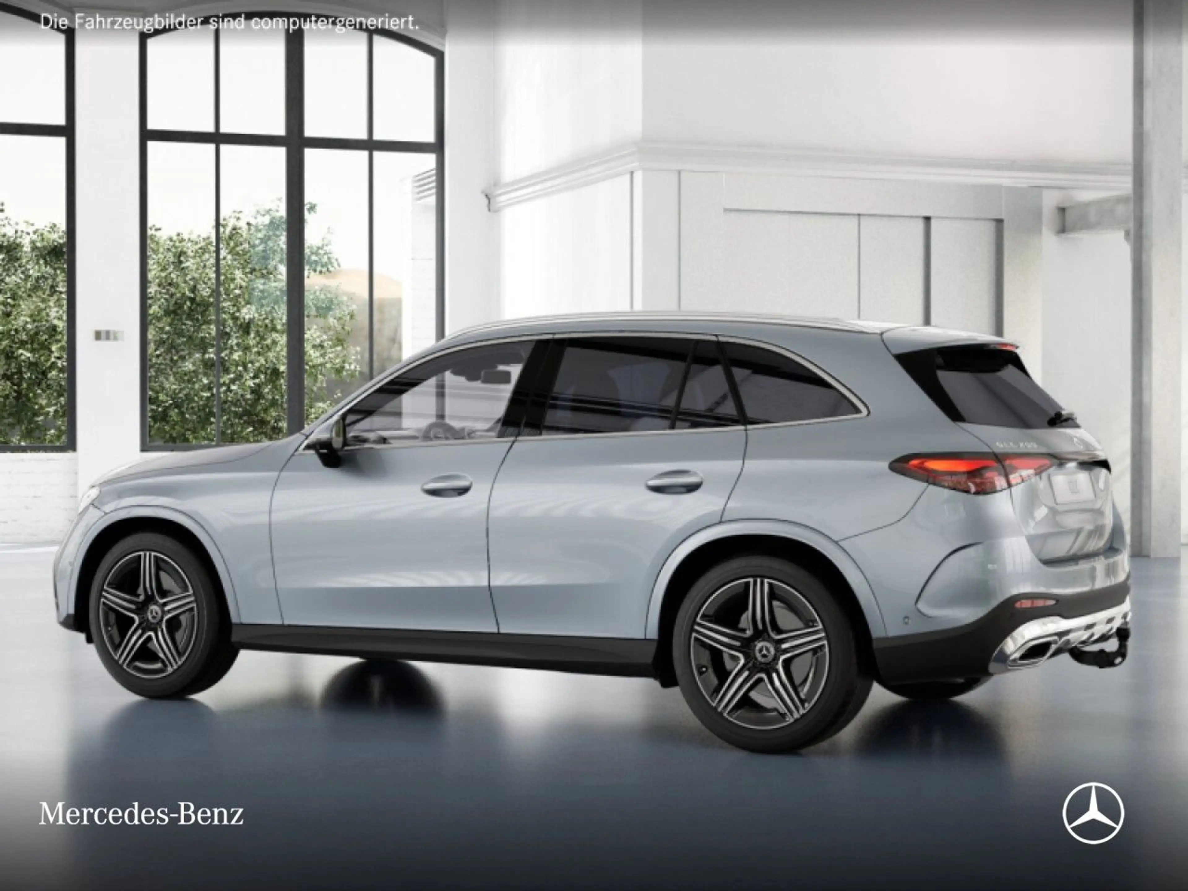 Mercedes-Benz GLC 200 4M AMG+PANO+360+AHK+LED+TOTW+KEYLESS+9G — photo 14