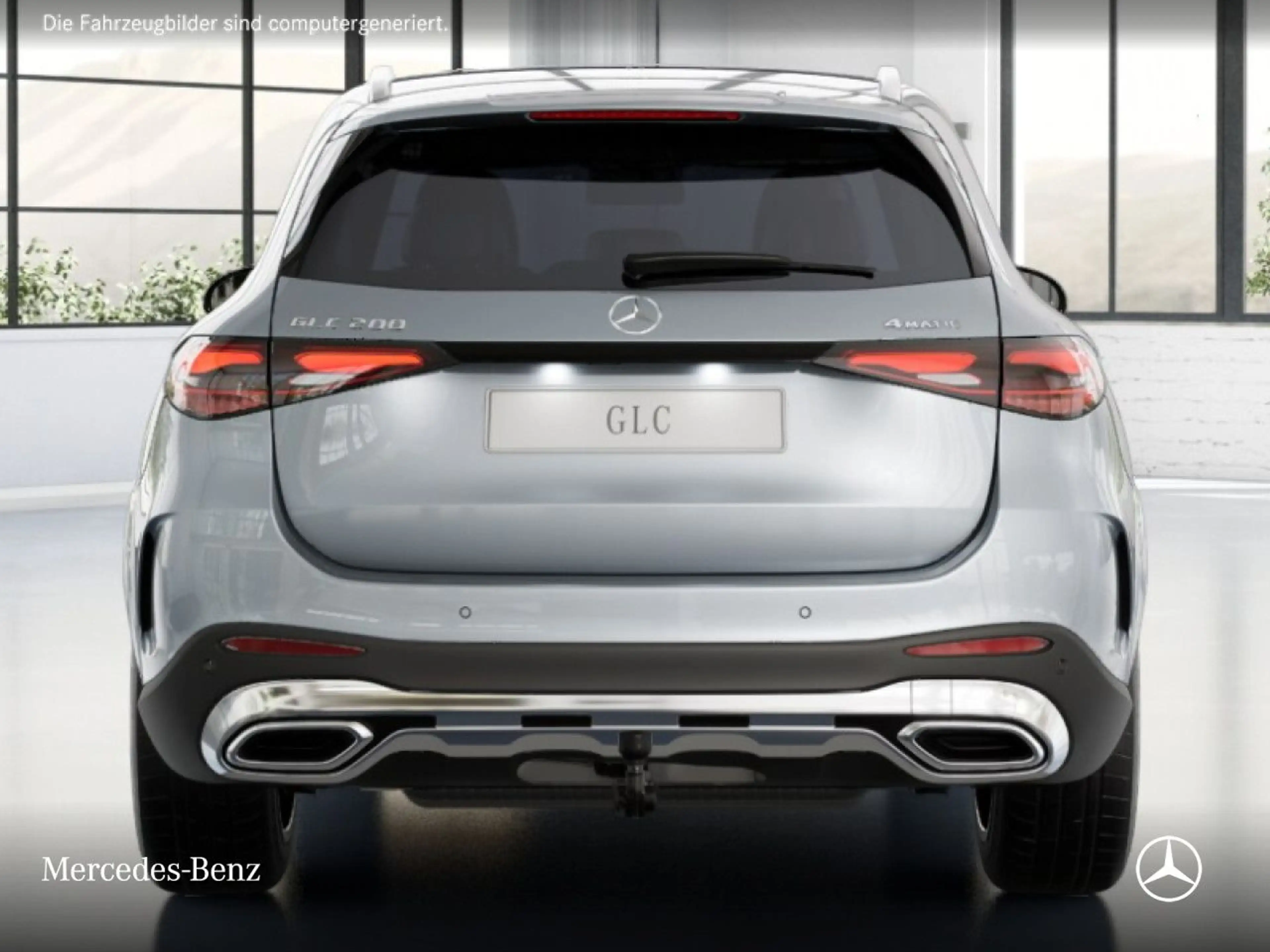 Mercedes-Benz GLC 200 4M AMG+PANO+360+AHK+LED+TOTW+KEYLESS+9G — photo 7
