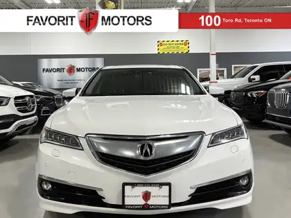 White 2015 Acura TLX Sedan 9-Speed Automatic