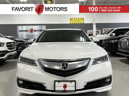 White 2015 Acura TLX Sedan 9-Speed Automatic