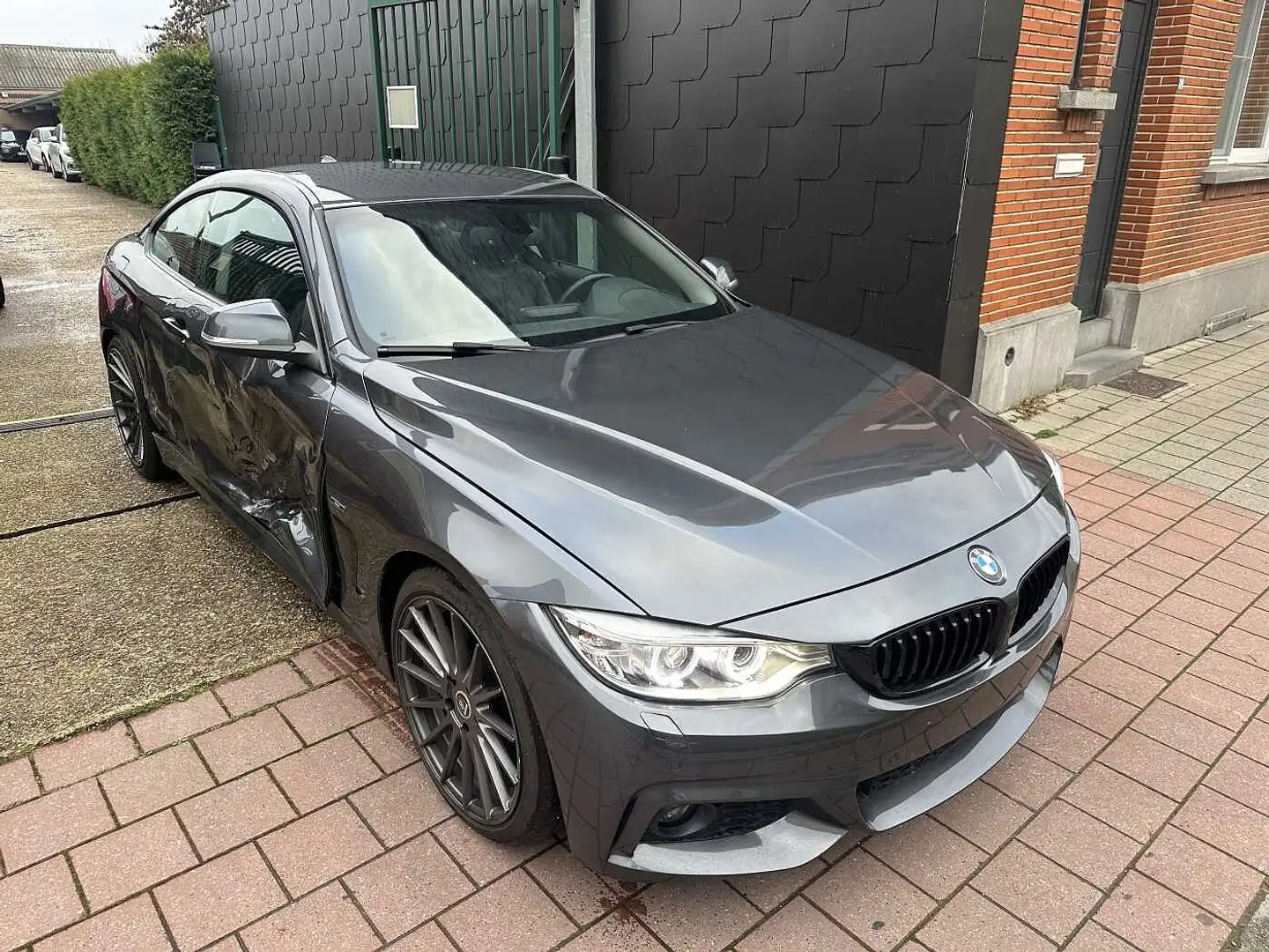 BMW 4 COUPE Coupé 420 I MET 130DKM HANDELAARS & EXPORT Gris - 2