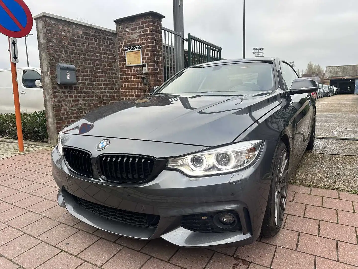 BMW 4 COUPE Coupé 420 I MET 130DKM HANDELAARS & EXPORT Gris - 1