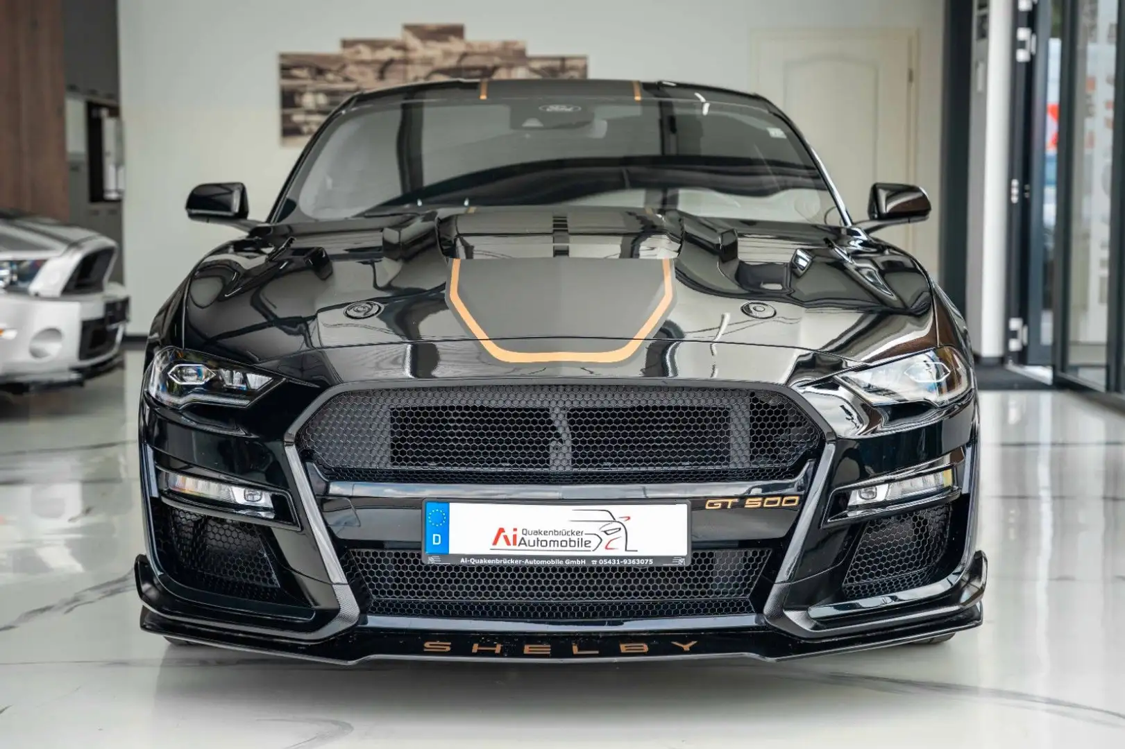 Ford Mustang GT 5,0 PREMIUM GT 500 SHELBY Zwart - 2