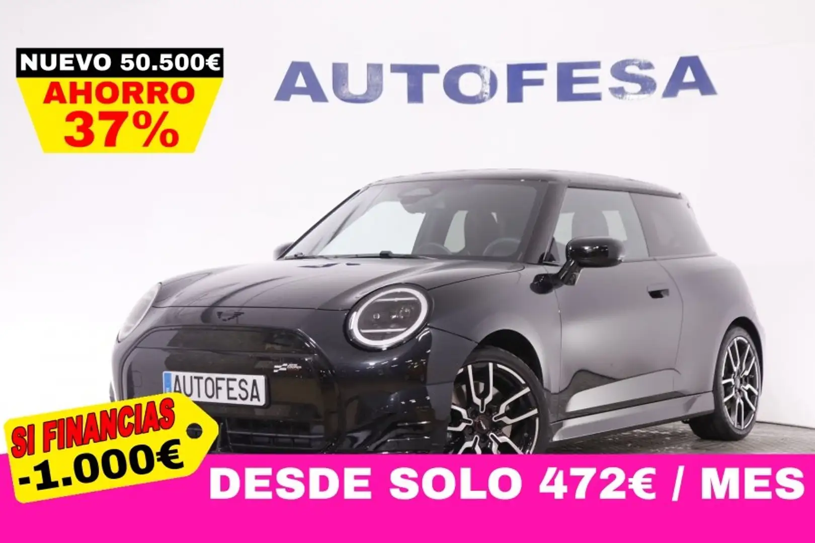 MINI Cooper S SE ELECTRICO JCW AUTO 258CV 3P #GARANTIA DE FABRIC Schwarz - 1