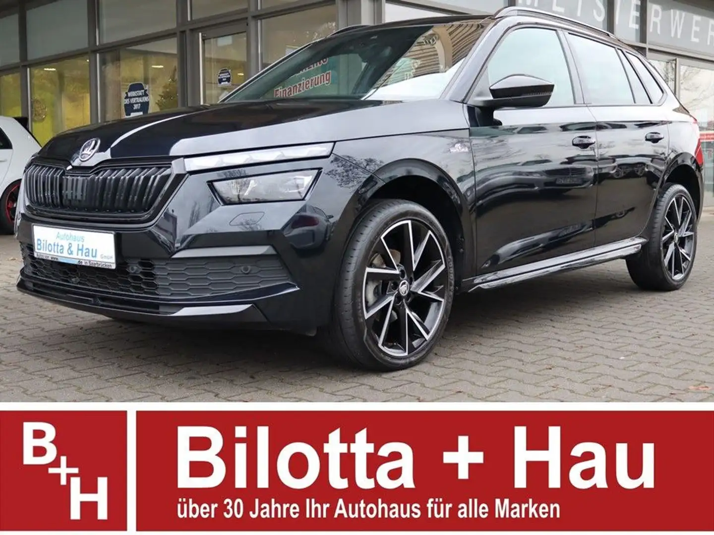 Skoda Kamiq 1.5 TSI Monte Carlo DSG !V-Cockpit+Pano! Schwarz - 1