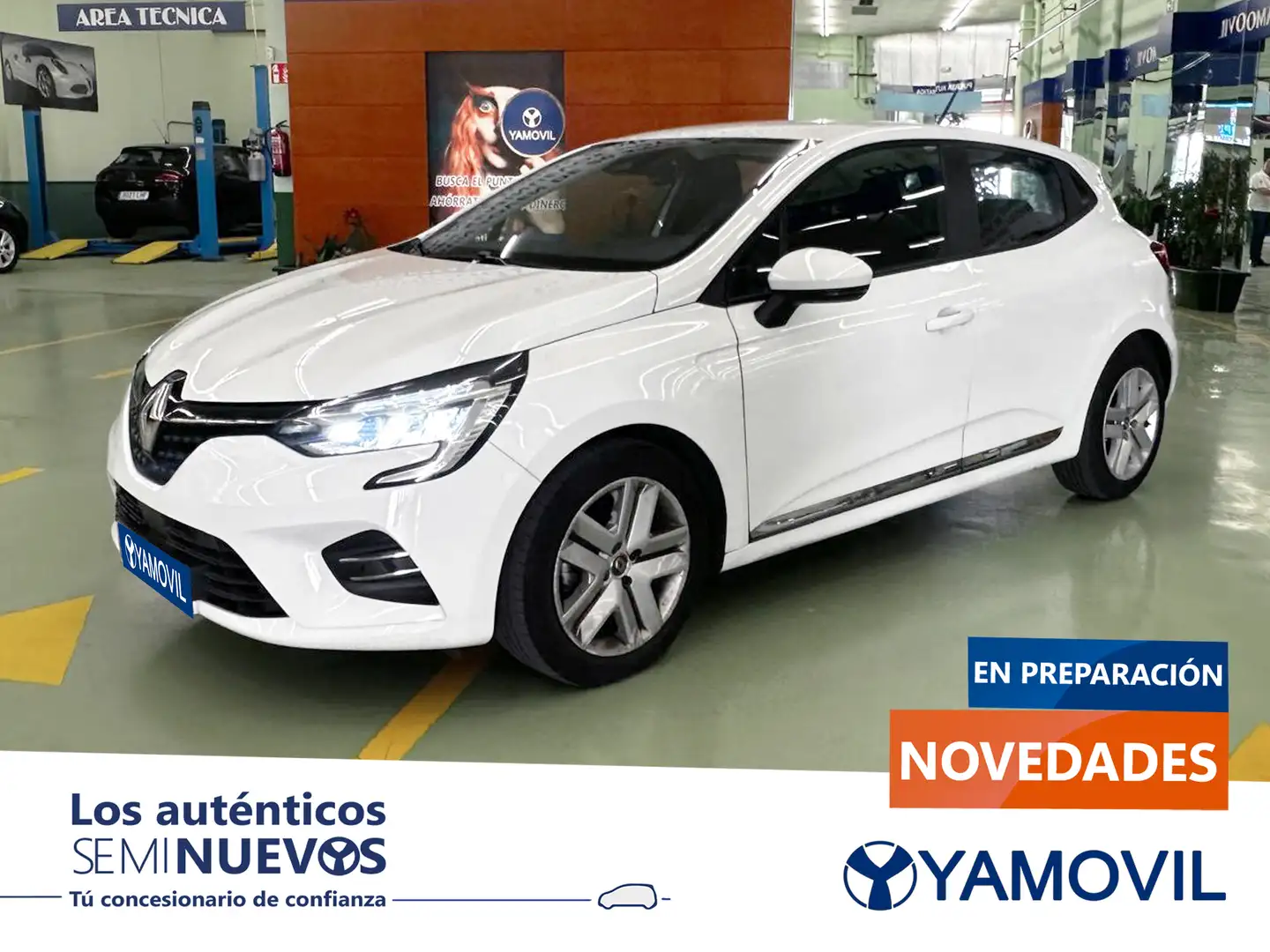 Renault Clio TCe Intens 74kW Blanco - 1