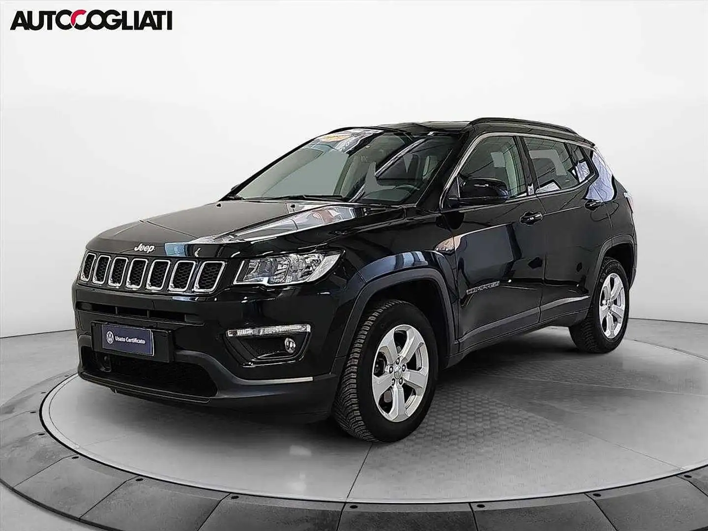 Jeep Compass 2.0 MULTIJET LONGITUDE 4WD 140 CV Automatica Nero - 1