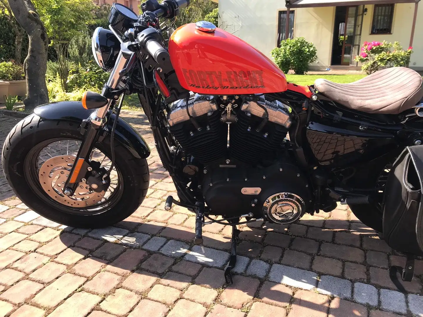 Harley-Davidson XL 1200 Forty Eight Arancione - 2