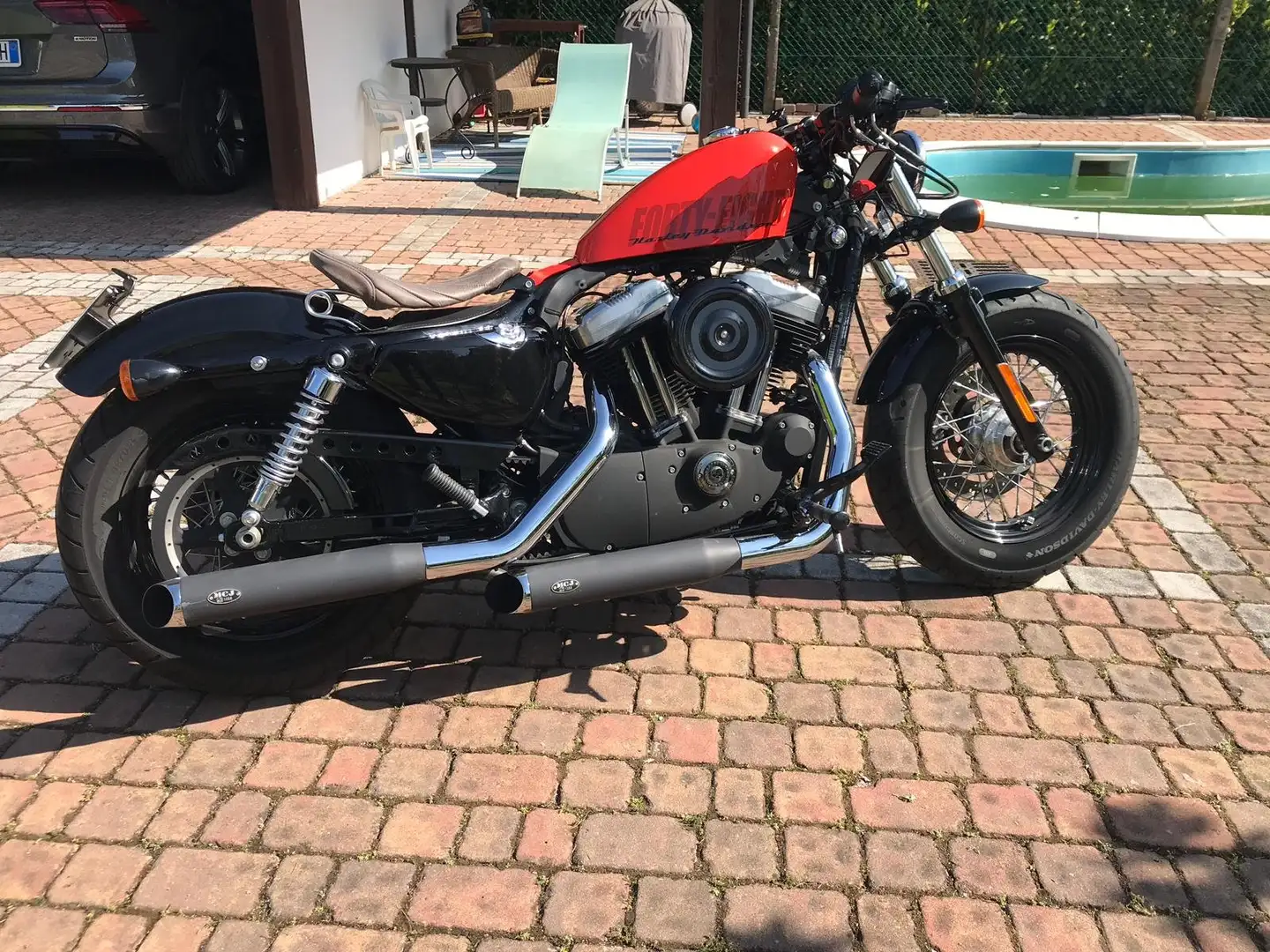 Harley-Davidson XL 1200 Forty Eight Arancione - 1