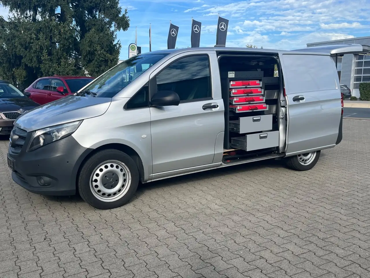2021 Mercedes-Benz Vito Kasten 116CDI  langPRO*2x Schiebetür *DAB*, photograph 8