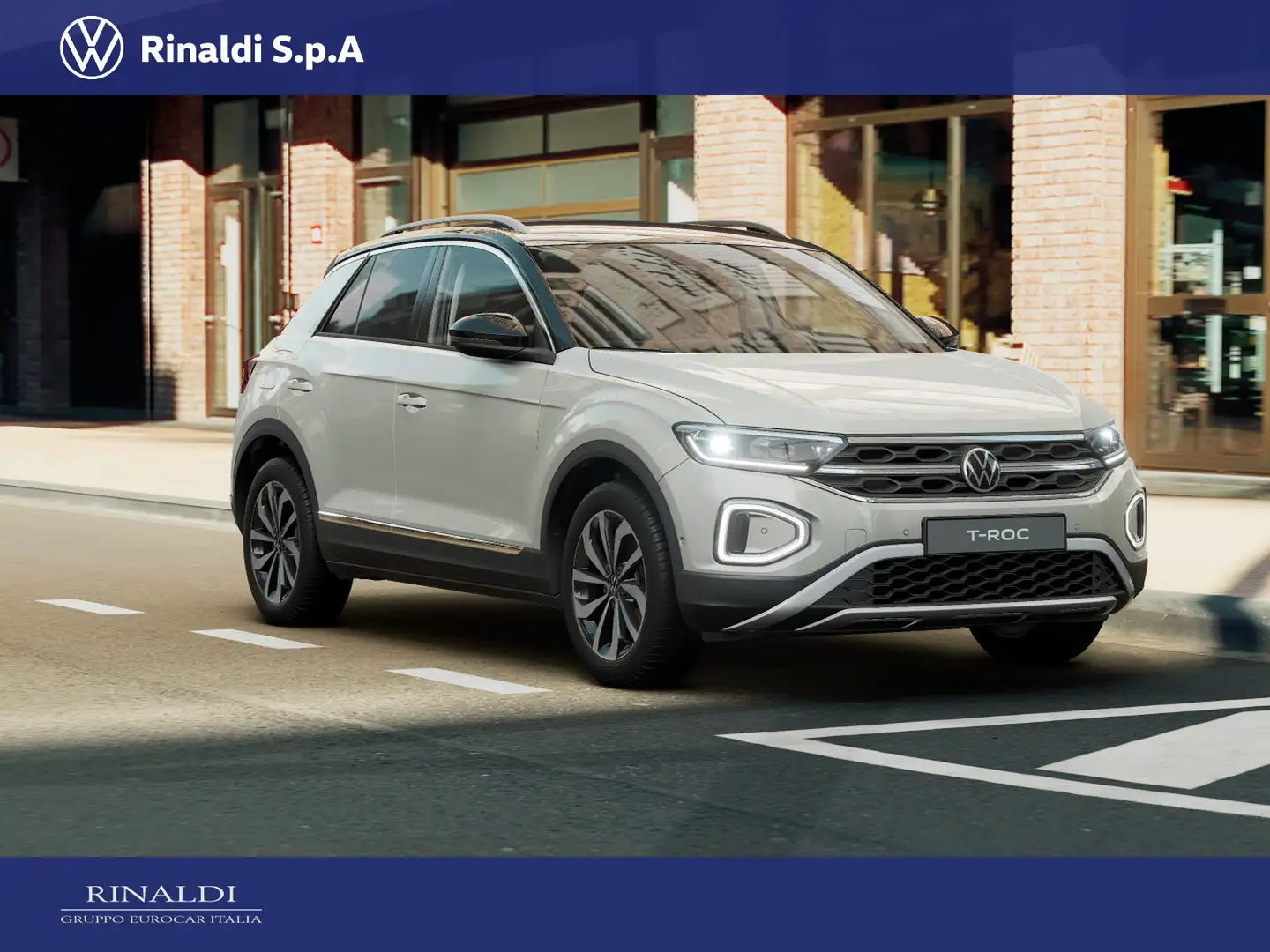 Volkswagen T-Roc 1.5 tsi style dsg Gris - 2