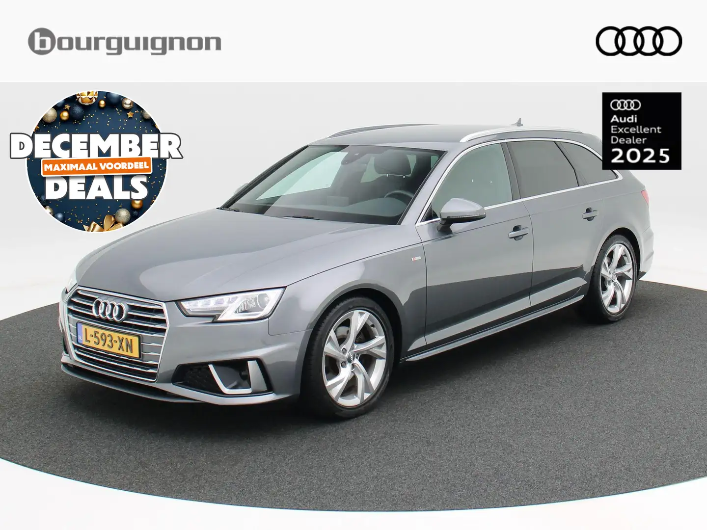 Audi A4 Avant 35 TFSi 150 Pk Automaat S-Line | Cruise Cont Gris - 1