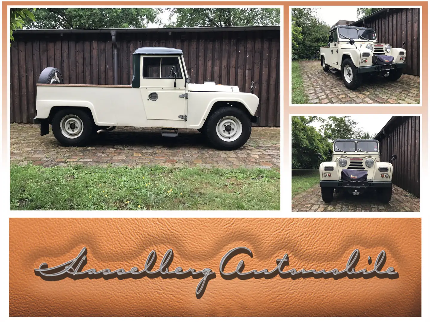 Austin Austin Gibsy PickUp LWB 2.2L Pritsche Blanc - 1