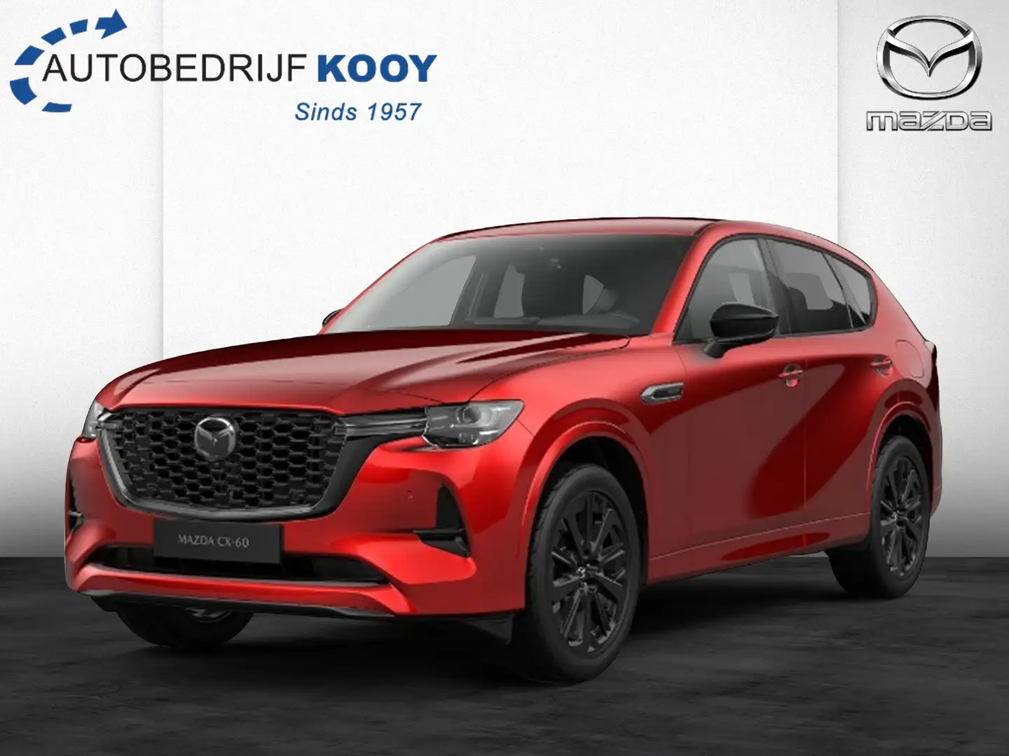 Mazda CX-60 2.5 e-SkyActiv PHEV 327pk Homura Business Edition Rot - 1