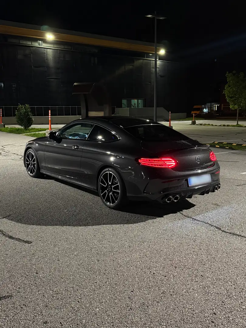 Mercedes-Benz C 200 4Matic Coupé (C43 Optik, Vollausstattung) Grau - 1