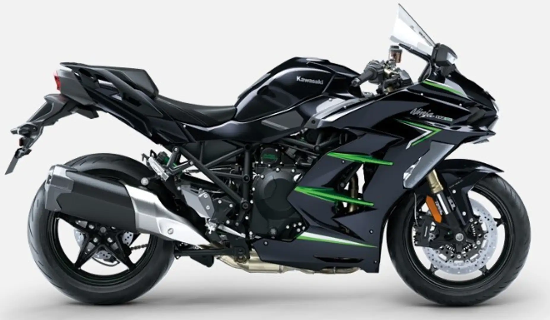 Kawasaki Ninja H2 SX Negru - 1