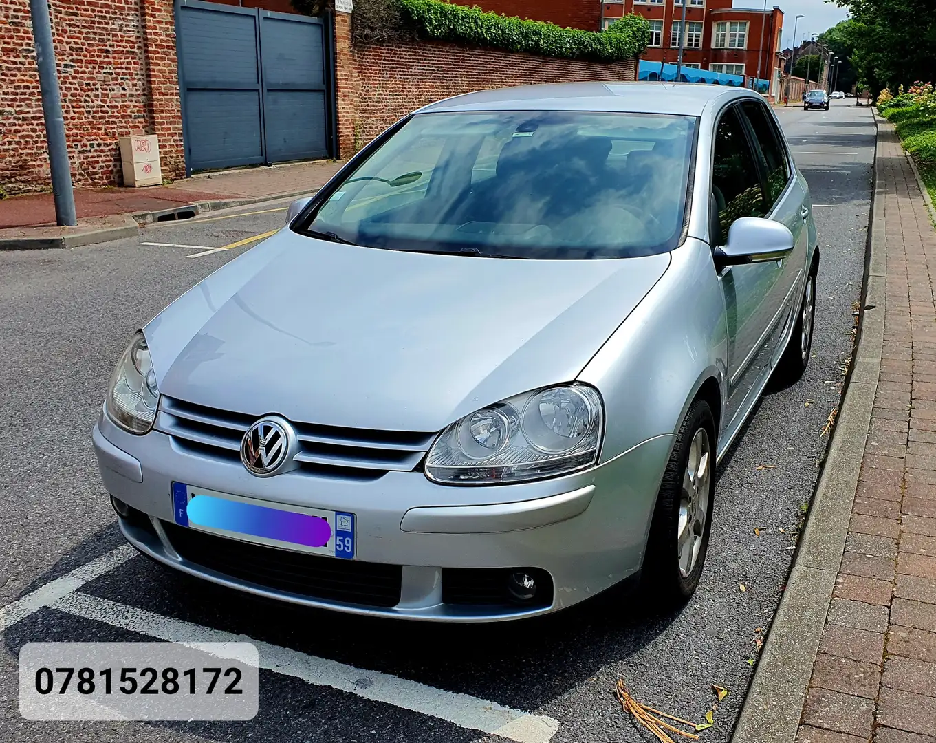 Volkswagen Golf Golf 1.9 TDI 90 Confortline Gris - 1