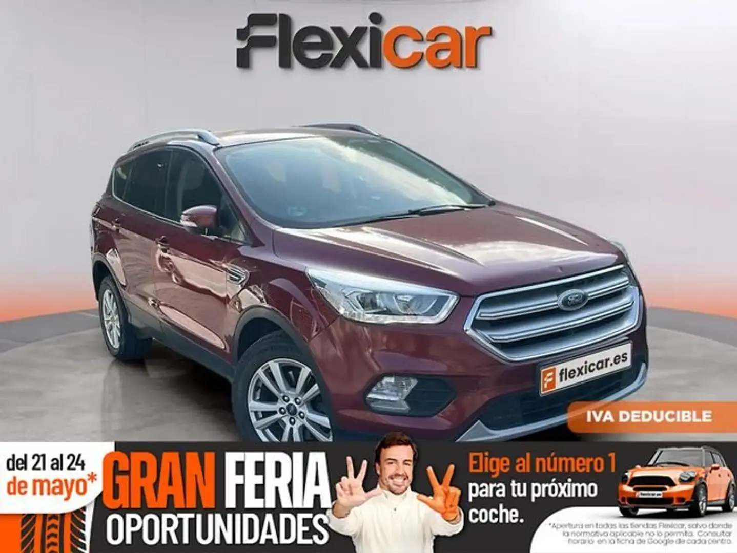 Ford Kuga 2.0TDCi Auto S&S Trend+ 4x2 Aut. 120 Rojo - 1