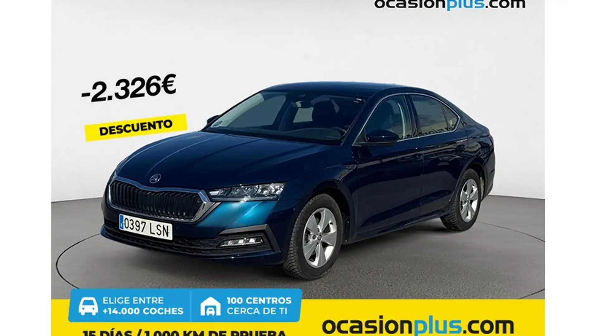 Skoda Octavia 1.5 TSI MHEV Ambition DSG Azul - 1