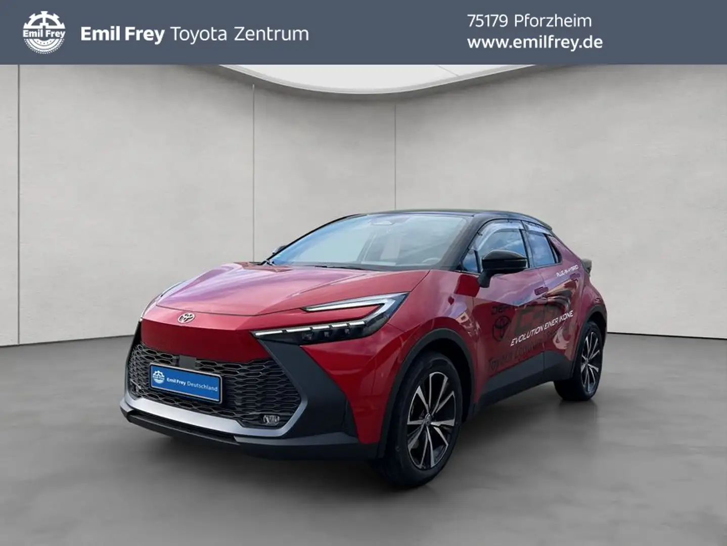 Toyota C-HR 2.0 Plug-in-Hybrid Team Deutschland Technik P Rouge - 1