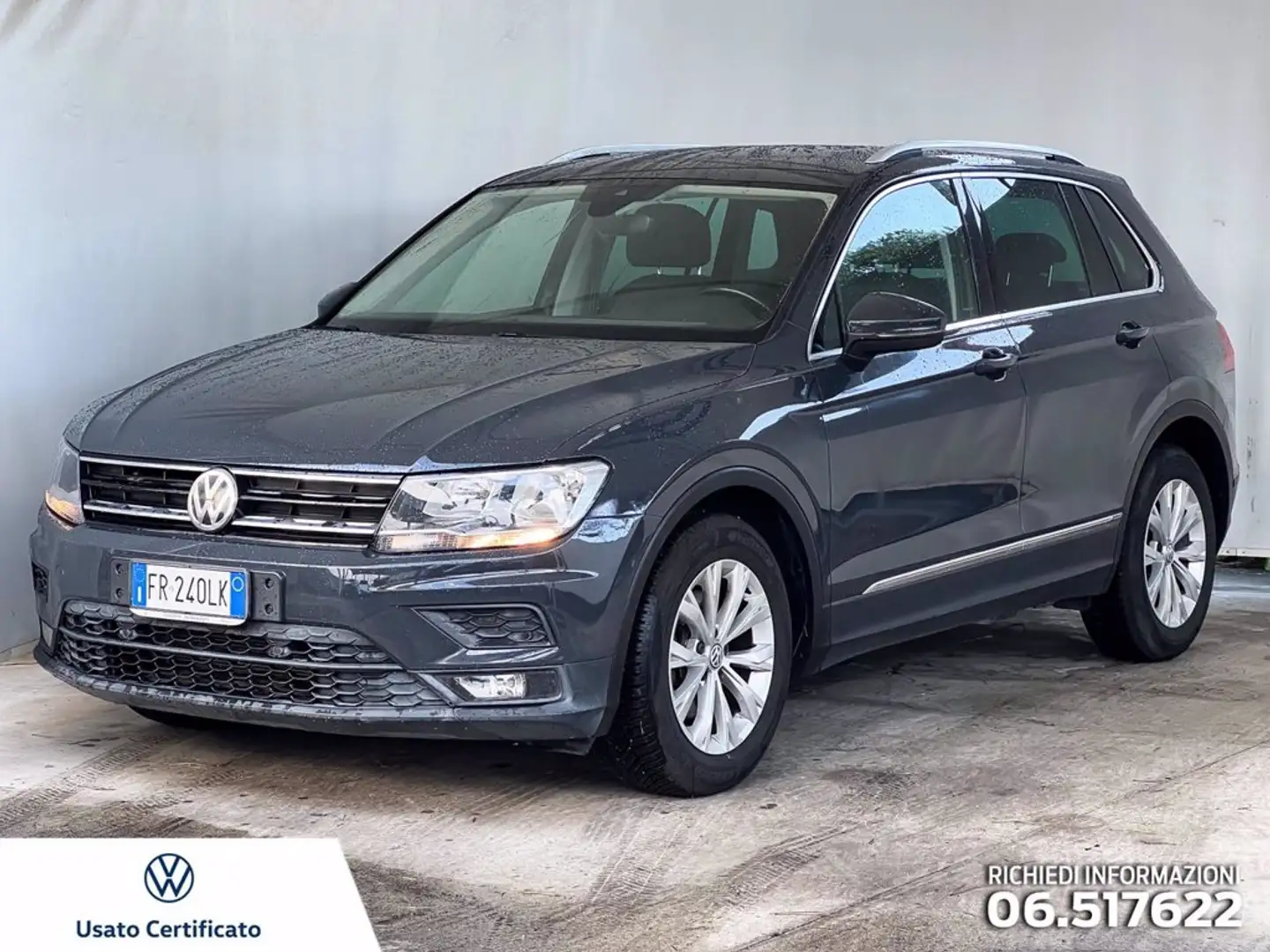 Volkswagen Tiguan 1.6 tdi business 115cv Grigio - 1