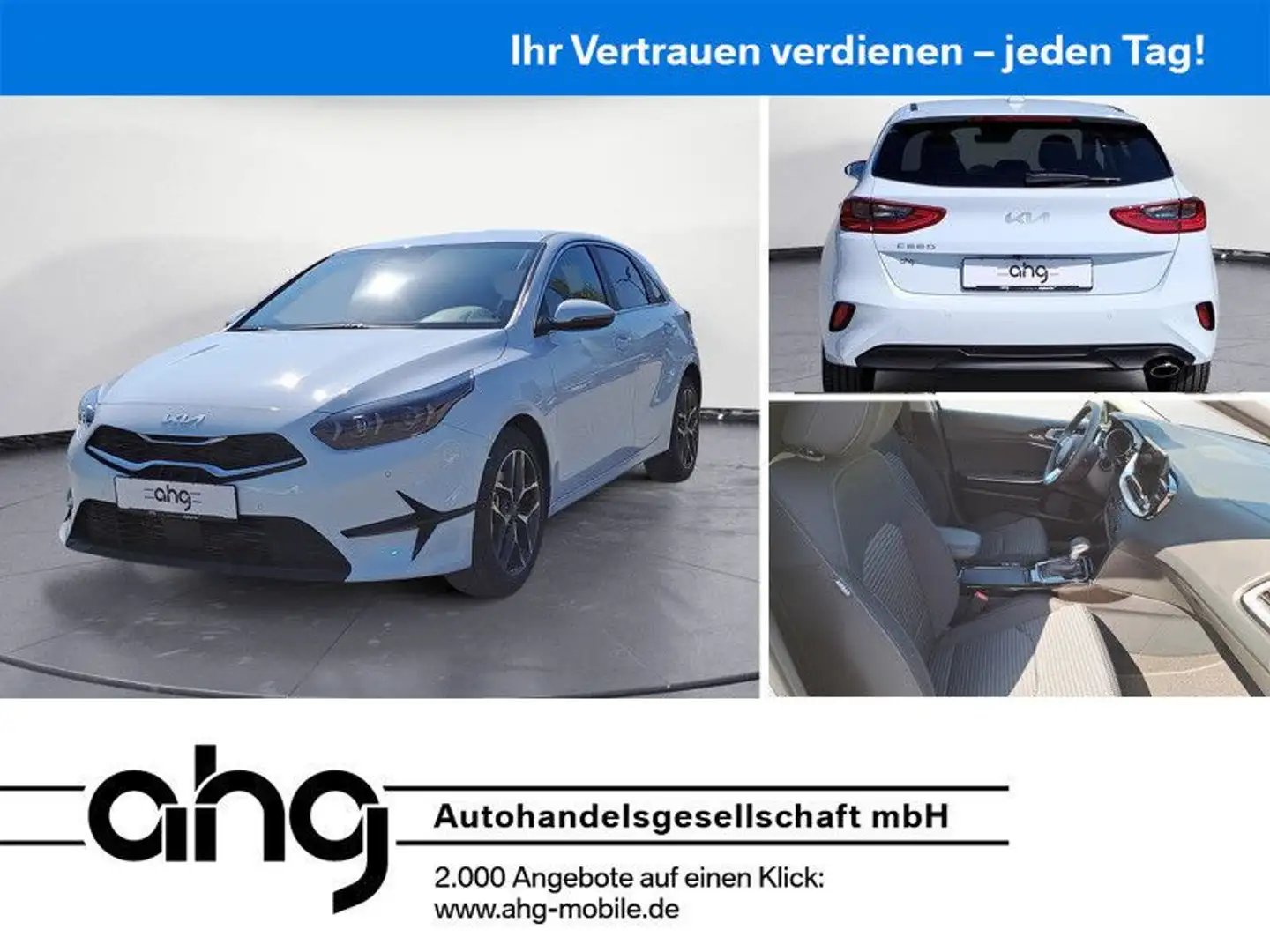 Kia Ceed / cee'd 1.5 T-GDI Ultimate Edition KIA SÜDB Blanc - 1