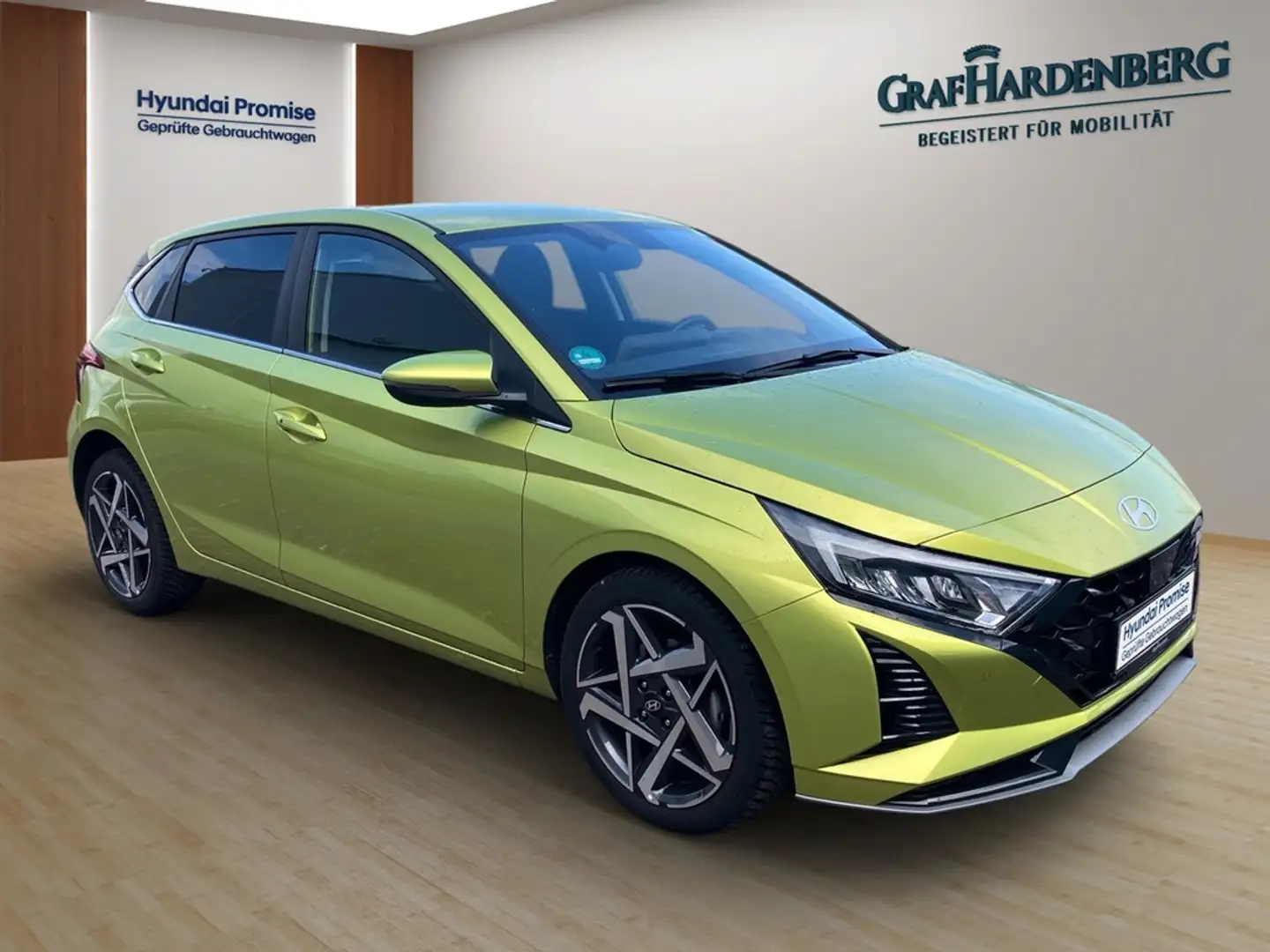 Hyundai i20 1.0 T-GDI 6-MT Prime Grün - 2