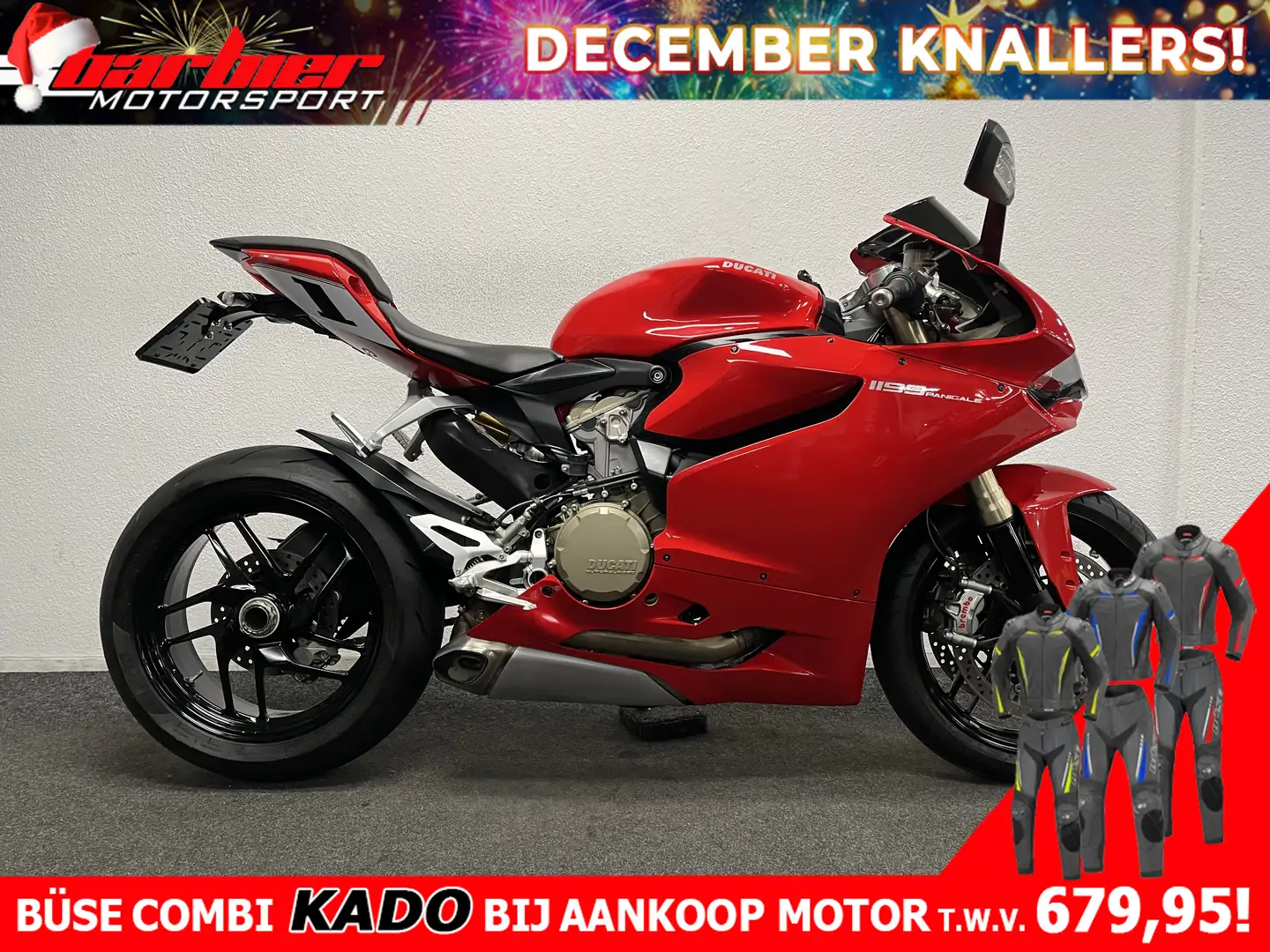 Ducati 1199 Panigale Rood - 1